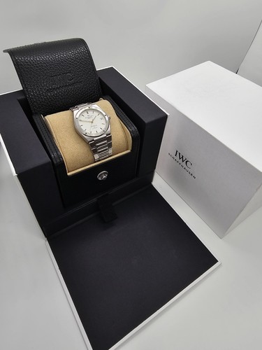 IWC Ingenieur SL Auto Rare White Graph Dial, Ref 3506, Box & IWC certificate - Picture 24 of 24