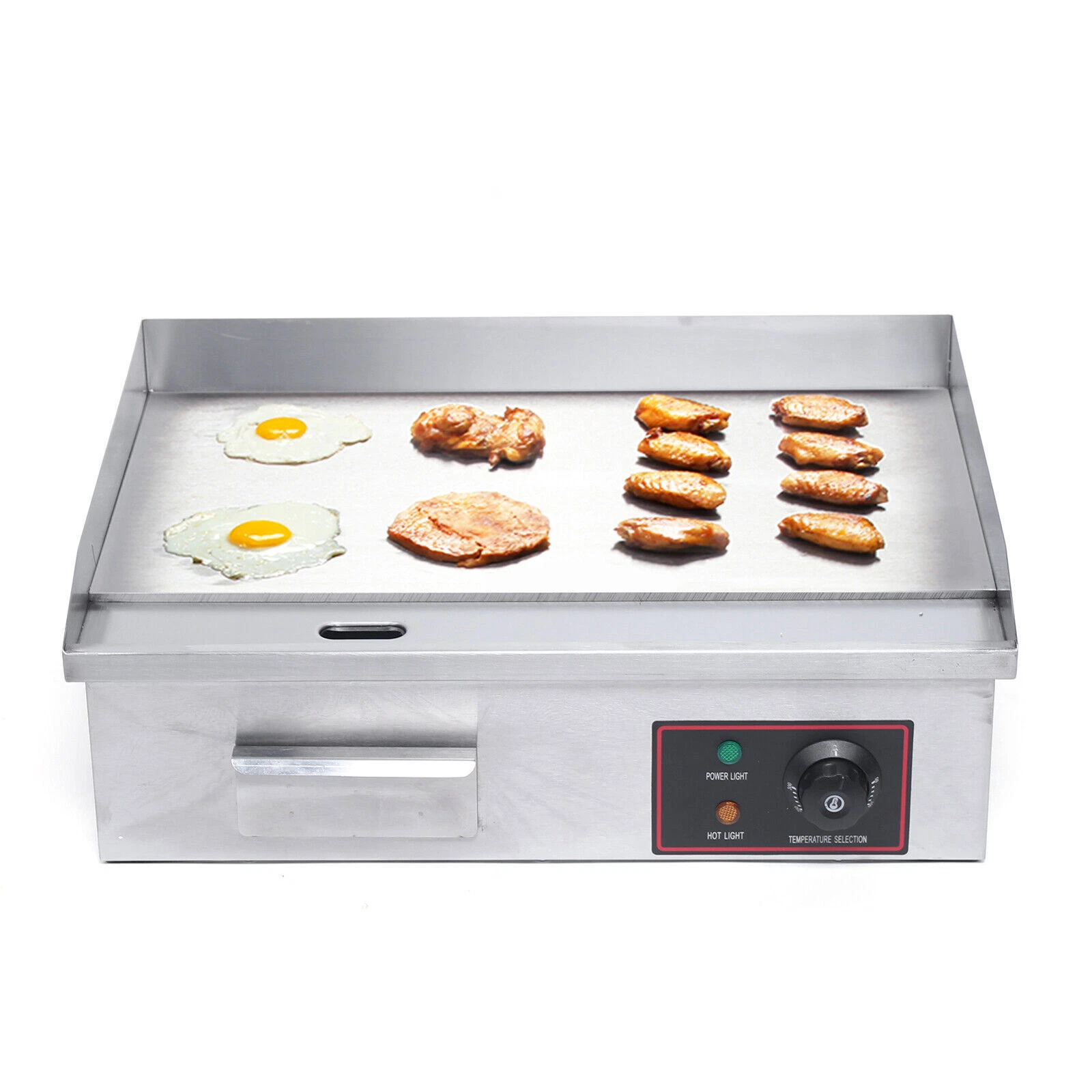 Commercial Grill Griddle Stove Electric Non Stick Flat Top Table Stove Fry Pan