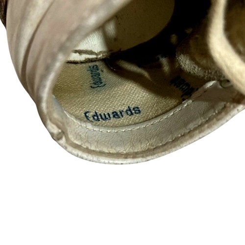 Zapatos vintage para niños Edwards con caja original y papel de embalaje talla 4 1/2 C - Imagen 8 de 11