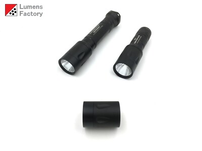 1 Mode Teardrop LED Head for Surefire E1e E2 E2e E2L E2D L4 M600 (HA3 Black)