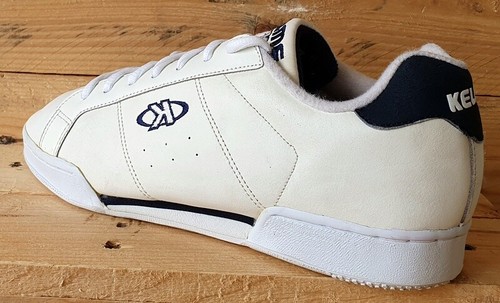 Kelme Roadstar Low Leather Trainers UK8.5/US9.5/EU43 62000 White/Blue - 第 4/12 張圖片