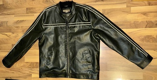 Mens BKE Size XL Riding Leather Jacket NWOT - Picture 5 of 24
