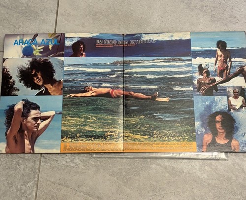 CAETANO VELOSO ARACA AZUL VINYL LP LATIN PSYCH Tropicália 824 691-1 BRAZIL - Picture 3 of 6