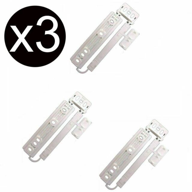 3 x UNIVERSAL INTEGRATED FRIDGE FREEZER DOOR FIXING SLIDE KIT MOUNTING BRACKET 3 x UNIVERSAL INTEGRATED FRIDGE FREEZER DOOR FIXING SLIDE KIT MOUNTING BRACKET