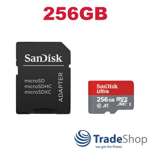 32GB / 64GB / 128GB / 256GB Sandisk micro SD SD SDXC Karta pamięci do nawigacji, notebooka, komputera - Zdjęcie 5 z 9