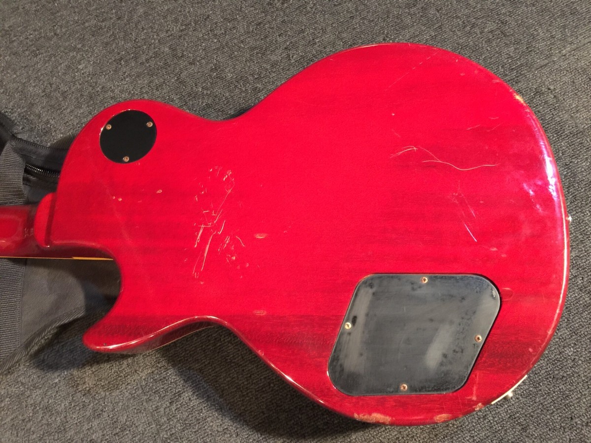 Electric Guitar Greco EG-75 1990 Mahogany Neck Cherry