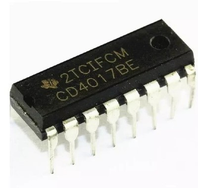 10PCS CD4017 4017 DIP-16 DECADE COUNTER DIVIDER NEW YL #wd