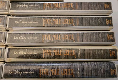 Walt Disney Home Video Five Mile Creek VHS Lot 1-13 Set INCOMPLETE RARE OOP - Imagen 15 de 16