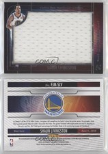 2024-25 Panini Silhouette NBA Finals Jumbo Memorabilia Shaun Livingston #FJM-SLV