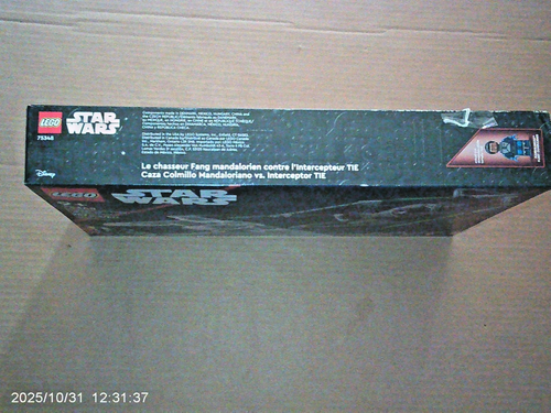 STAR WARS LEGO MANDALORIAN FANG FIGHTER vs TIE FIGHTER 75348 967 piezas 9+ DISNEY - Imagen 2 de 8