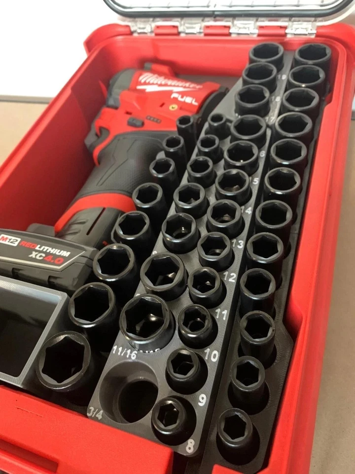 Inserto SOLO para Milwaukee M12 Gen 2 Stubby Juego de llaves de impacto 3/8 Foto 3 de 3