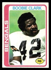 1978 Topps Boobie Clark #156 - Cincinnati Bengals