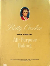 Betty Crocker Cookbook All Purpose Baking Gold Medal Flour 1942
