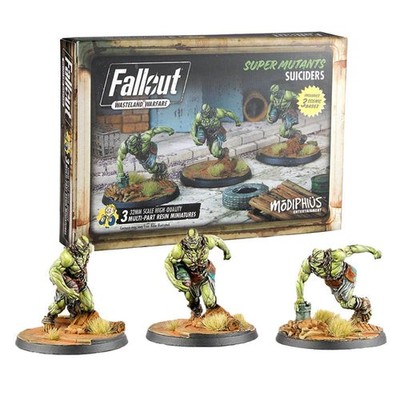 Modiphius: Fallout: Wasteland Warfare - Super Mutants: Suiciders