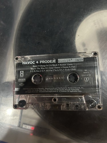 Rare Havoc + & And Prodeje Kickin’ Game Cassette Tape Rap Hip Hop - Picture 4 of 5