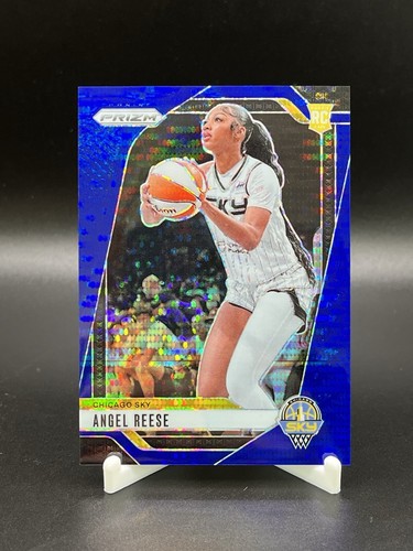 2024 Panini Prizm WNBA - Angel Reese #10 Blue Pulsar Prizm /199 (RC) - Bild 1 von 3