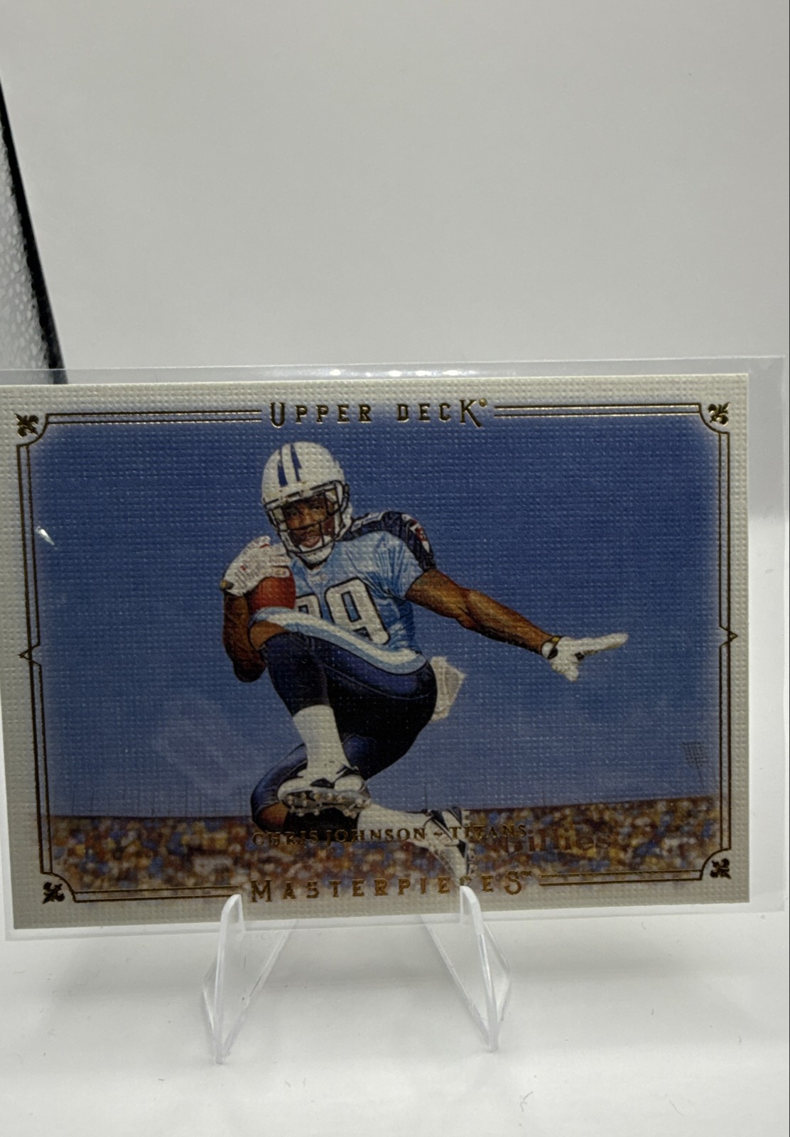 Chris Johnson Upper Deck Masterpieces #38 Base