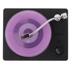 Record CD Player Ornaments Drinks Coasters Music Themed Desk Decor