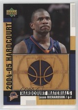2004 Upper Deck Hardcourt Combo Player's Materials Jason Richardson #HCM-JR 11ba