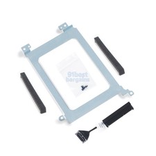 New for Dell XPS 15 9550 9560 Hard Disk Drive Caddy HDD Cable Rubber Rail