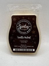 Scentsy Vanilla Walnut Wax Bar Retired 3.2 oz Authentic Wickless Scent Cubes
