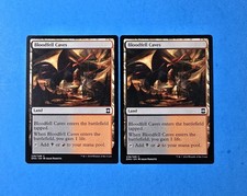 2x Bloodfell Caves Eternal Masters 2016 Mtg Magic Gathering Card Dual Land 236