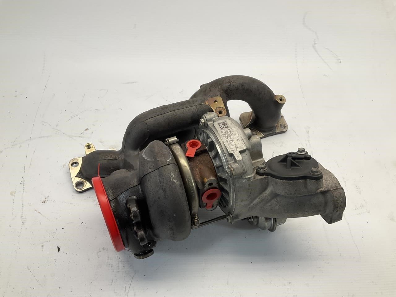 19-23 Maserati Levante 3.8L Right Turbocharger Supercharger W/ Exhaust Manifold