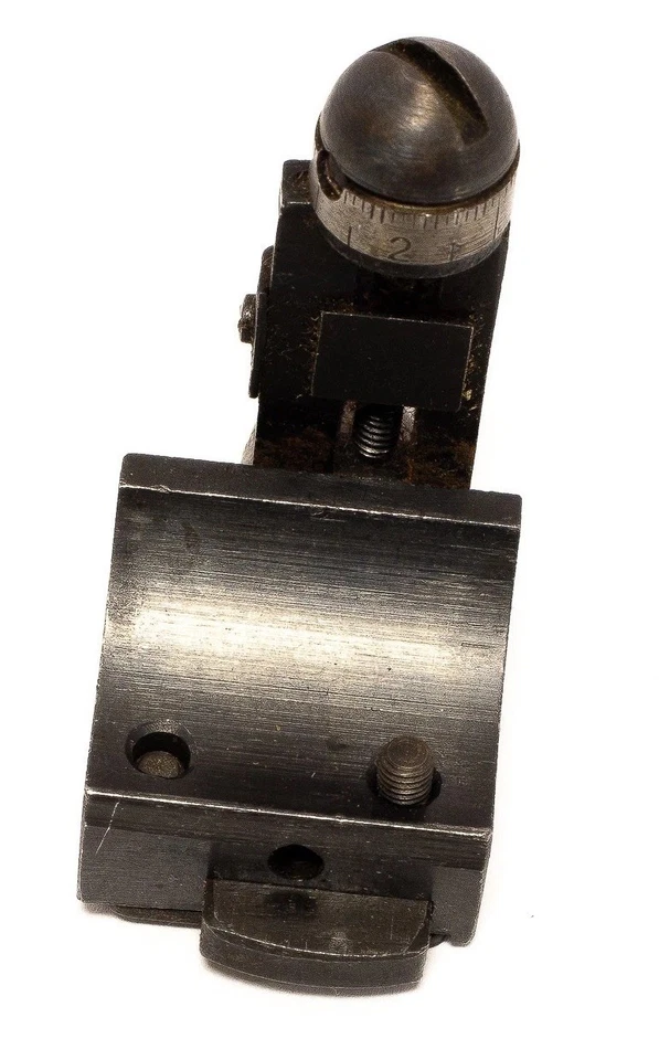 Redfield Micrometer Receiver Peep Sight – Hunter Knobs Vintage Rifle Rear Sight - Image 4 of 4