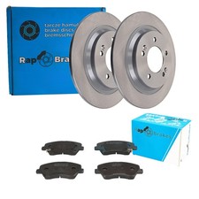 RAP BRAKES BREMSENSET HINTEN passend für HYUNDAI i30 PD Limo Fastback Kombi