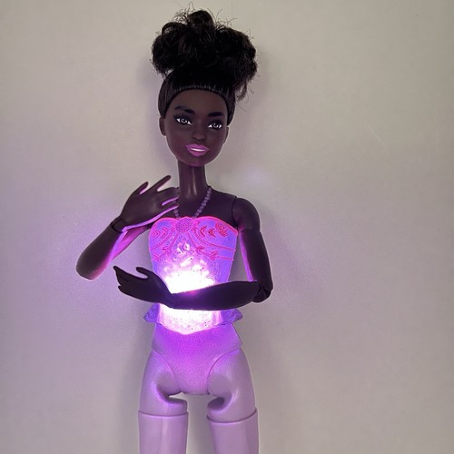 Barbie Dreamtopia Twinkle lights Ballerina Mattel Fashionista OOAK Nude Basics - Picture 2 of 18