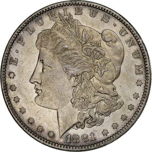 [#1212461] United States, Dollar, Morgan, 1881, Philadelphia, Silver, AU, KM:110