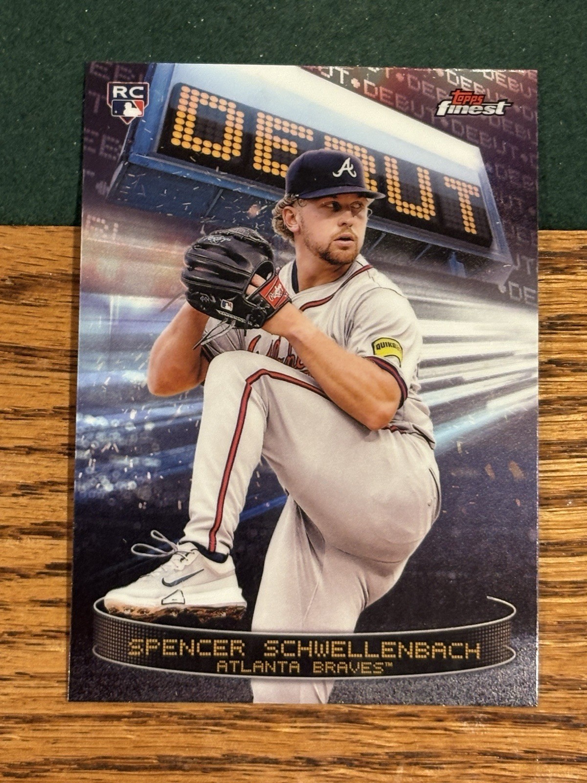 Spencer Schwellenbach 2025 Topps Finest Debut Rookie #D-25