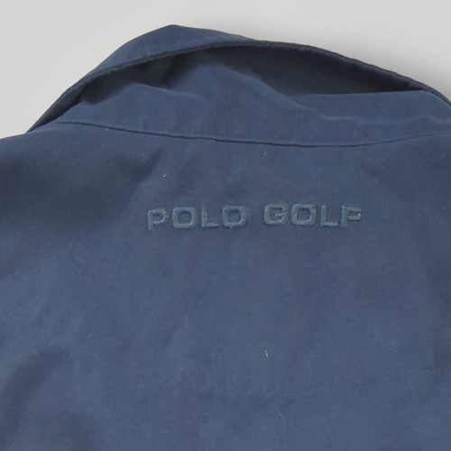 Polo Golf Ralph Lauren Herren klein blau Walkovia Championship 1/4 Reißverschluss Windbreaker - Bild 9 von 12