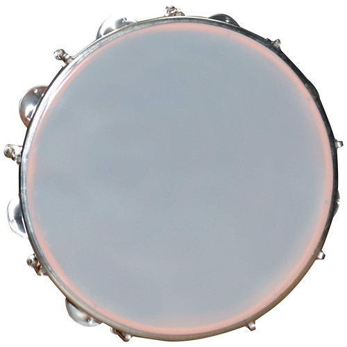 Tambourine Hand Percussion Musical Instrument -Multicolr-Indian Dafli - Picture 3 of 3