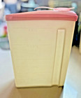 1950s Vintage 2 Quart Refrigerator Fridge Door Pitcher, Sparkle Pink Lid — photo 1
