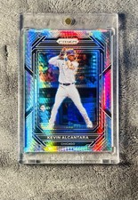 Kevin Alcantara 2023 Prizm Baseball Silver Pulsar SSP Prizm Rookie Parallel