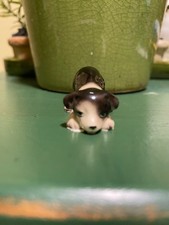 Retired Vintage Hagen Renaker Border Playful Collie Dog Puppy Figurine