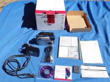 Cannon DC310 A DVD Camcorder 41X Zoom Video Camera Complete Kit Inspected TESTED