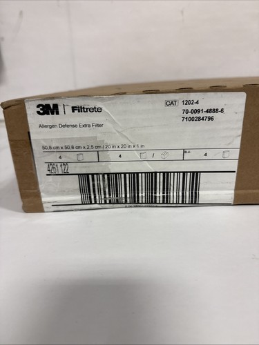 1085 3M Filtrete-Extra Air-Filter HVAC Furnace Smog Smoke Pollen Dust Allergen - Picture 3 of 4