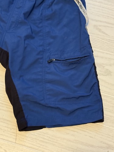 Fox Racing Mountain Bike Blue Shorts Mens Med Padded Liner Zip Pocket - Picture 3 of 10