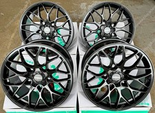19 Zoll schwarze SGN Alufelgen passend für Ford Mondeo Mk3 Mk4 Mk5 Puma S Max 5x108