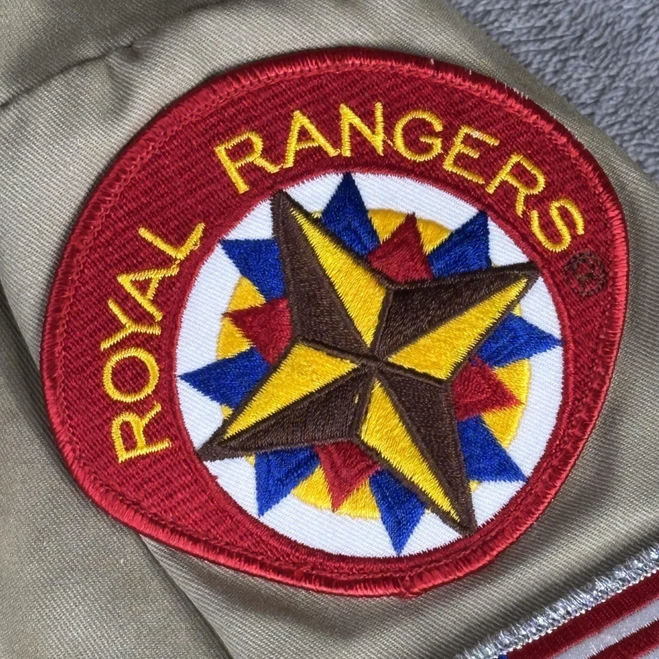Royal Rangers Patches Long Sleeve Button Outpost 20 Mo 50th anniv pow wow patch - Image 3 of 4