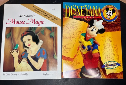 1994 Disneyana Convention Lot Magazine, Mouse Magic & Memorabilia All Mint - Picture 4 of 18