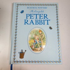 THE COMPLETE PETER RABBIT Leather Bound Illustrated Beatrix Potter 