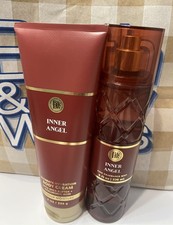 Bath  Body Works Inner Angel Fragrance Mist Body Spray  Body Cream 2x Lot New