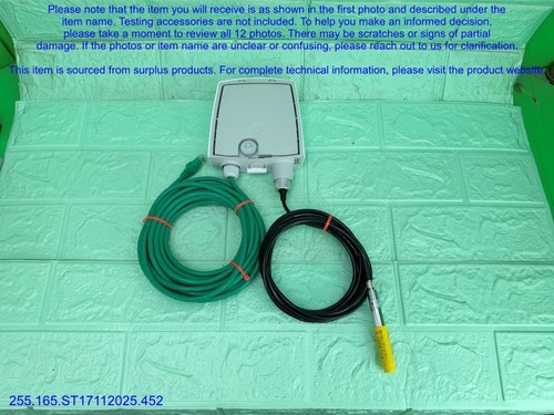 VAISALA HMT120 Temperature Transmitteras in photos, sn:9125, DHL - Picture 15 of 23