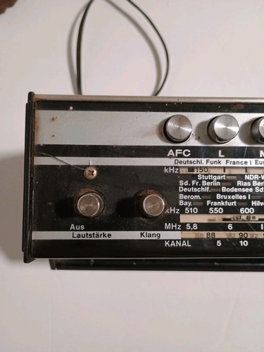 Vintage Page Graetz Radio AM FM Kurzwelle Langwelle - Bild 7 von 15