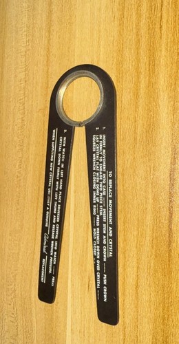 Longines Admiral # 1200 Watchmakers Crystal Removal and Insertion Tool VG one - Picture 4 of 8