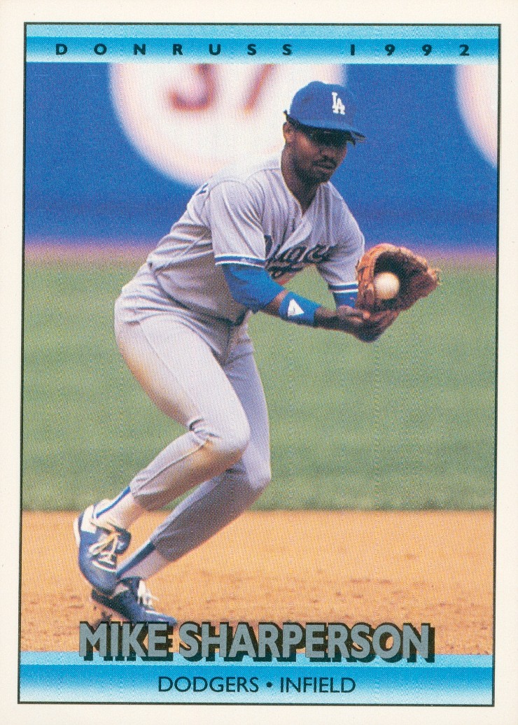 1992 Donruss #526 Mike Sharperson