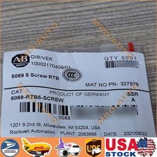 5069-RTB5-SCREW New Factory Sealed Allen-Bradley 5069RTB5SCREW US Free Tax